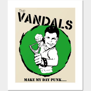 The Vandals - Make My Day Punk Rock FanArt Design Posters and Art